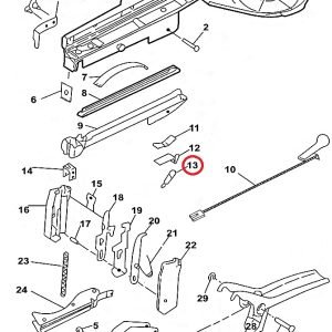 Zenport ZLT-13 Replacement Tension Spring for Tape Tool