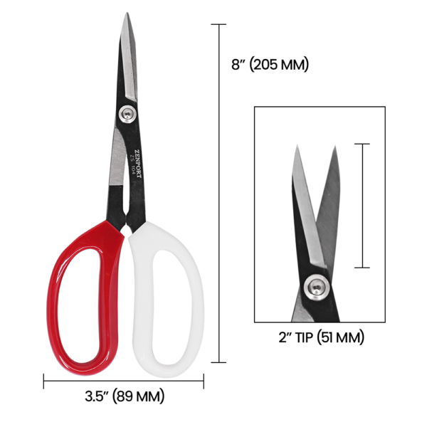 Zenport ZS104 Deluxe Scissors, 8-Inch