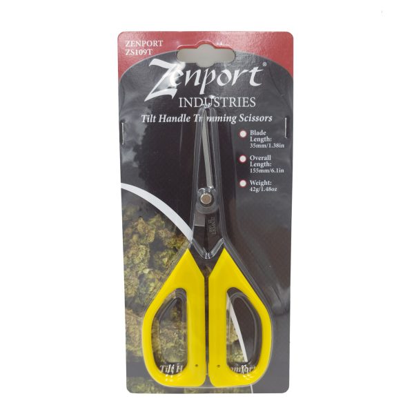Zenport ZS109T Scissors Ergonomic Tilt Handle Deluxe Trimming Scissors