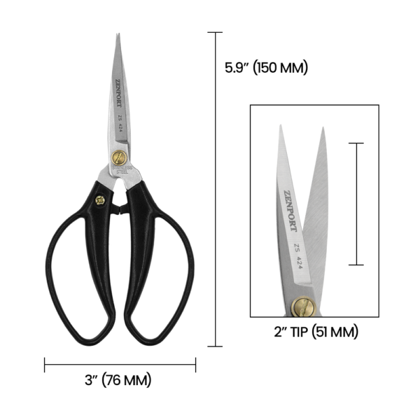 Zenport ZS424 Professional Scissors - 5.9in