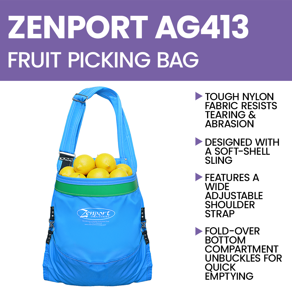 Zenport AG413 Agrikon Fruit Picking Bag, 80-Pound