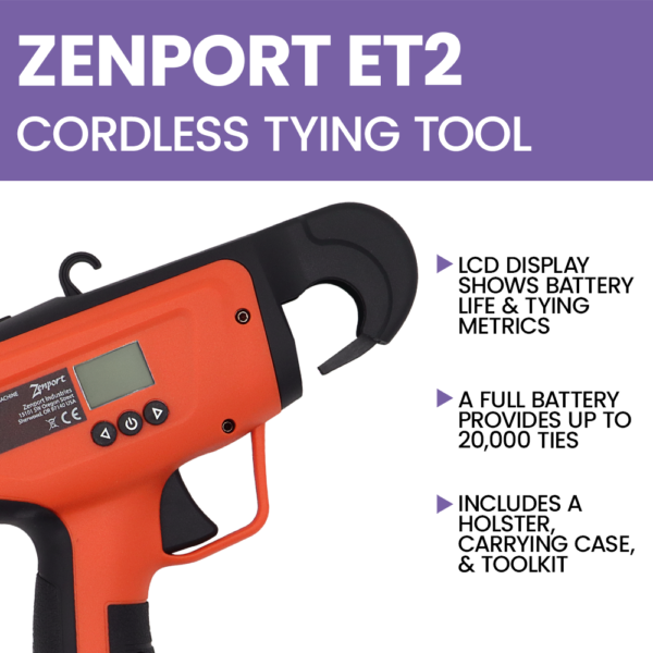 Zenport ET2 Electric Cordless Tying Tool