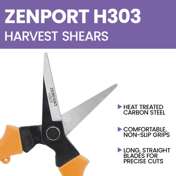 Zenport H303 Light Needle Nose Shear with Wishbone Spring