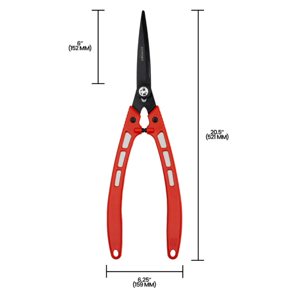 Zenport HS715 Hedge Shear, 6-Inch Blade