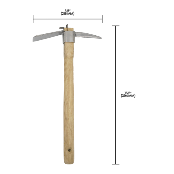 Zenport J6-06 Planting Hoe, 3-Inch Pick