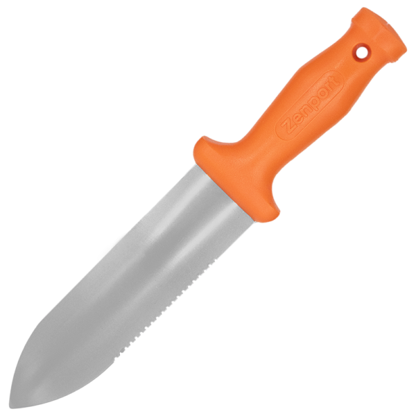 Zenport K245 ZenBori Soil Knife, 6-Inch Serrated Blade