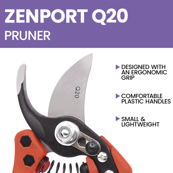 Zenport Q20 Euro-Pro Small Horticulture Pruner