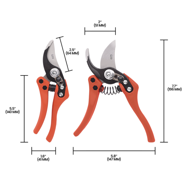 Zenport Q20 Euro-Pro Small Horticulture Pruner