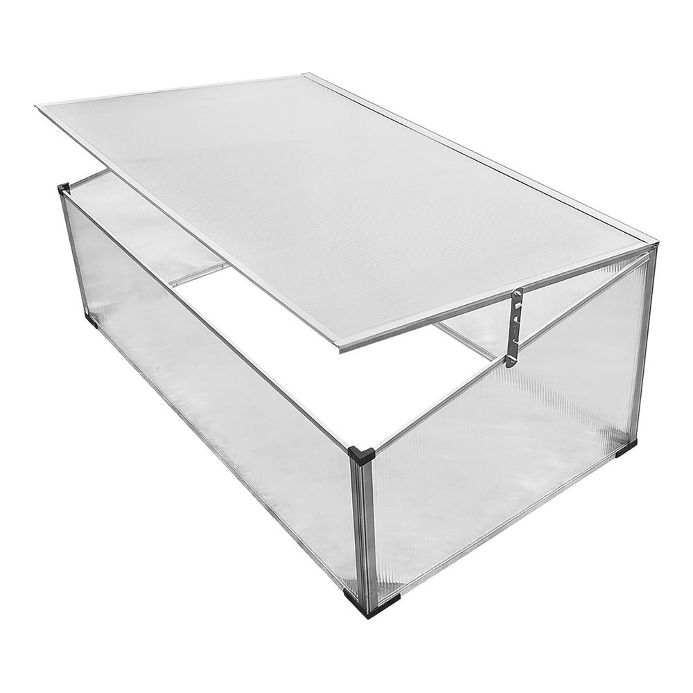 Zenport SH7005-ZD Folding Aluminum Cold Frame Greenhouse