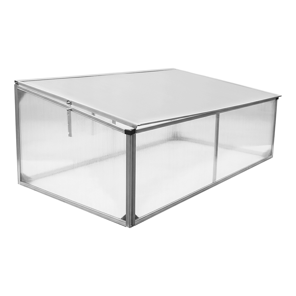 Zenport SH7005-ZD Folding Aluminum Cold Frame Greenhouse