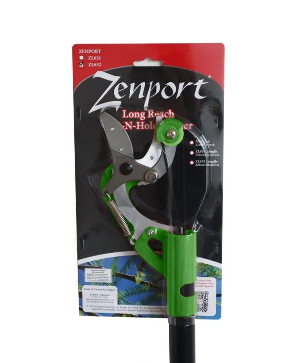 Zenport ZL632 Long Reach Cut-n-Hold Pruner, 90” Long