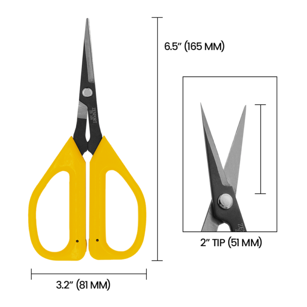 Zenport ZS109 Scissors, 6.5-Inch