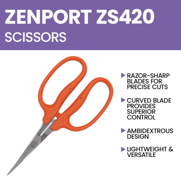 Zenport ZS420 Curved MasaMasa Scissors