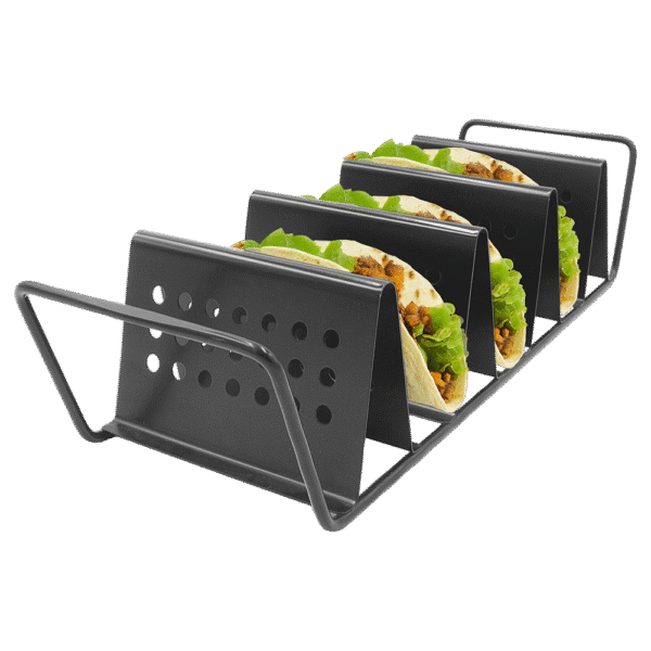 Zenport 870015 3-Taco Cooking Nonstick Grill Rack