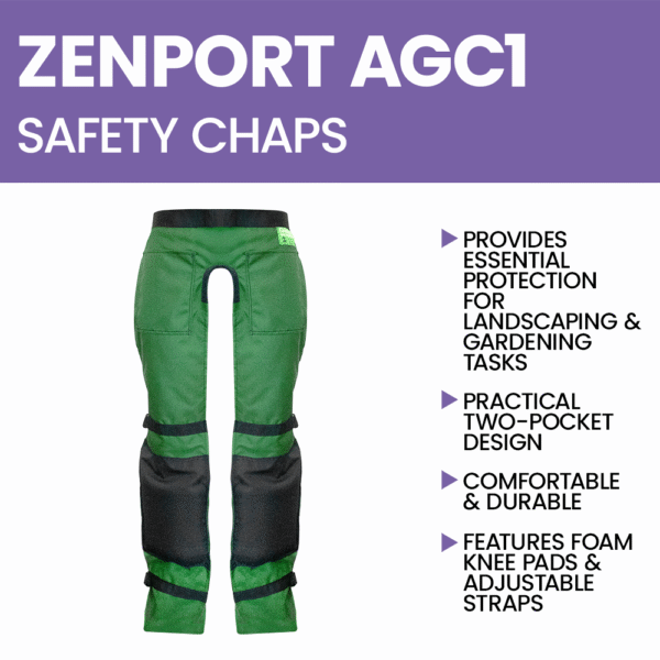 Zenport AGC1 Safety Chaps Protective Workwear