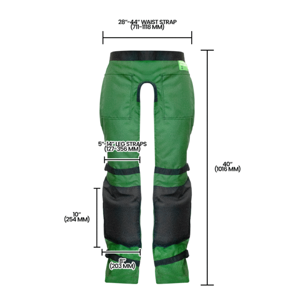 Zenport AGC1 Safety Chaps Protective Workwear