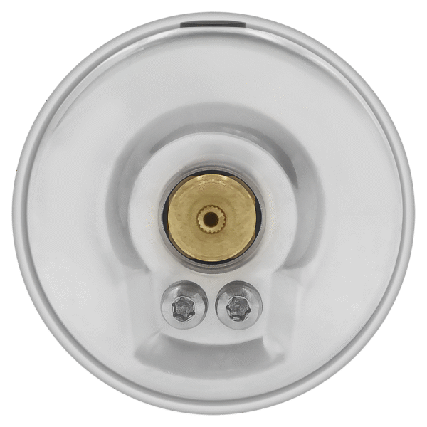 Zenport BLPG200 Glycerin Liquid Filled Pressure Gauge, Back Mount, 0-200 PSI