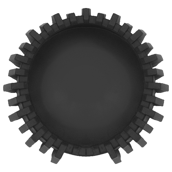 Zenport DN62 Rubber Gauge Guard, Bottom Mount