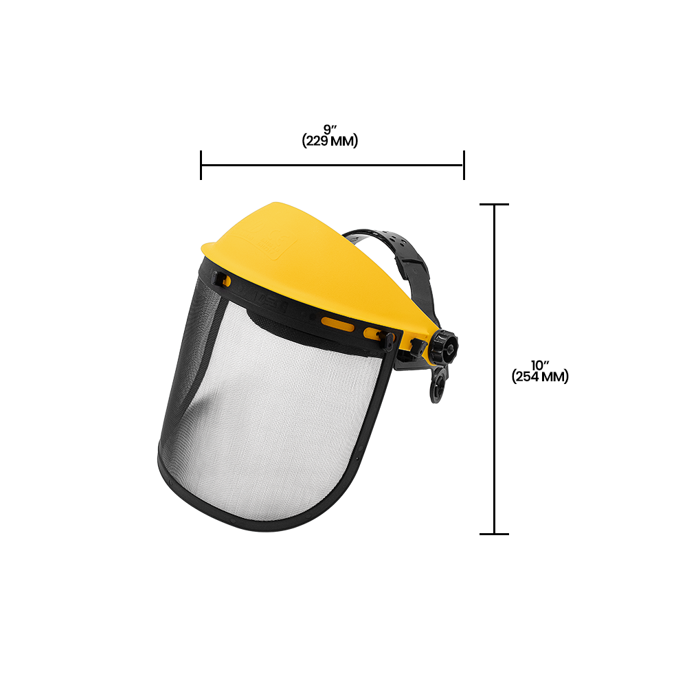 Zenport FS825 Face Shield with Adjustable Mesh Visor