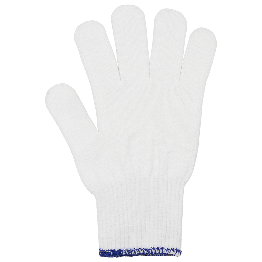 Zenport GN025 10 Gram Tetoron Poly Fiber Full Finger Glove Liners, 12-Pair