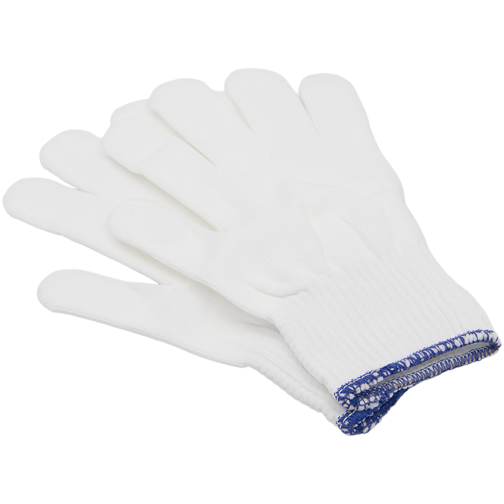 Zenport GN025 10 Gram Tetoron Poly Fiber Full Finger Glove Liners, 12-Pair