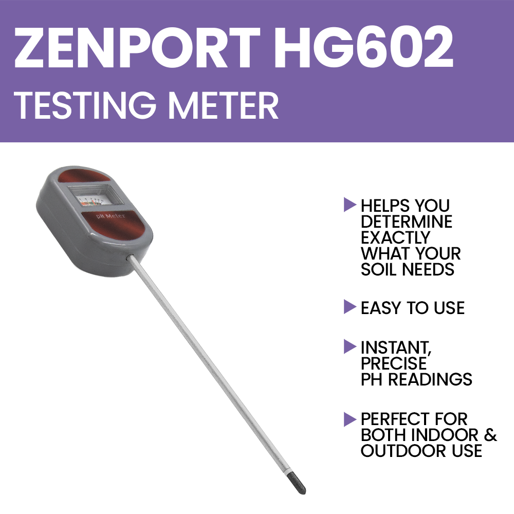 Zenport HG602 Soil pH Meter