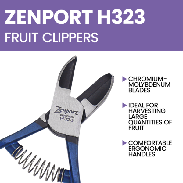 Zenport H323 Fruit Clippers, 5-Inch