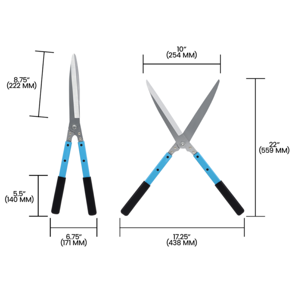 Zenport Forged Hedge Shear, 8.75-Inch Blade