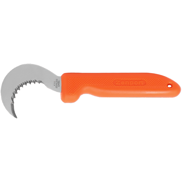 Zenport K101 Fruit Harvest Utility Knife, 3-Inch Curved Blade