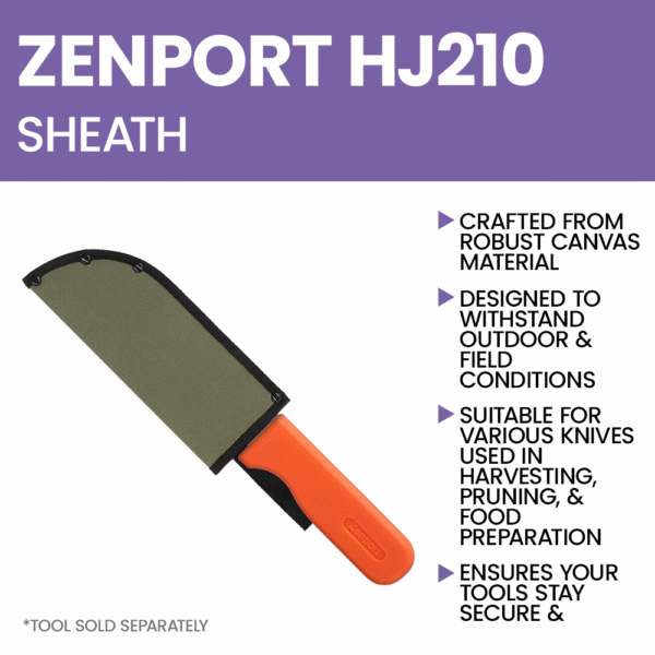 Zenport HJ210 Knife Sheath, Large