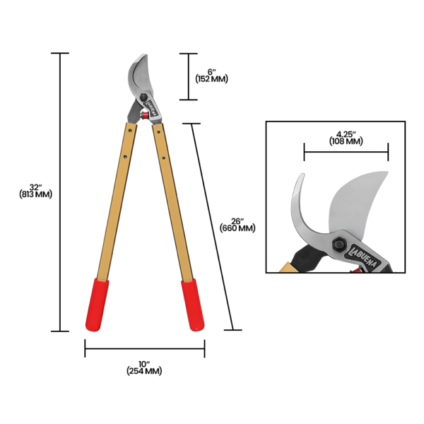 Zenport La Buena MB26 Professional Bypass Lopper