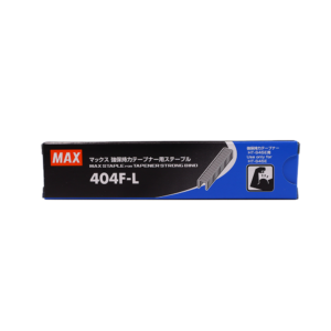 MAX 404F-L Staples for Strong Bind Tapener Tool (3,000 Per Pack)